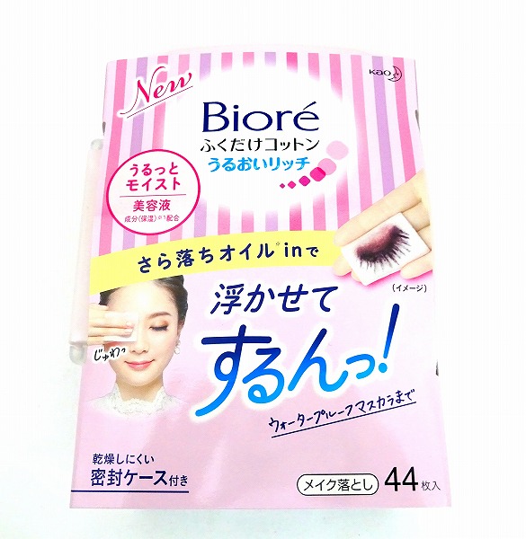花王　ビオレ　ふくだけコットンうるおいリッチ　４４枚入